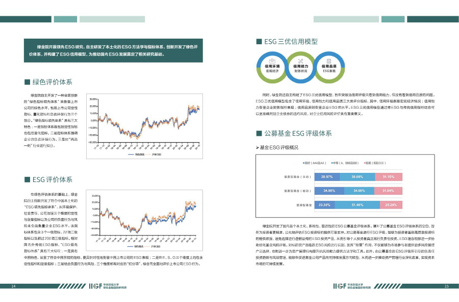 中央财经大学绿色金融国际研究院年报设计案例
