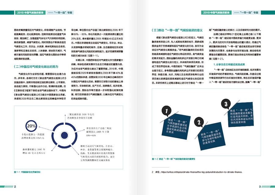 2019中国气候融资报告年报设计案例
