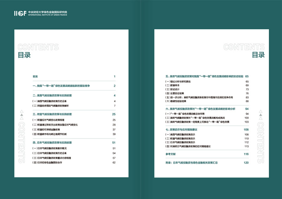 2021中国气候融资报告年报设计案例