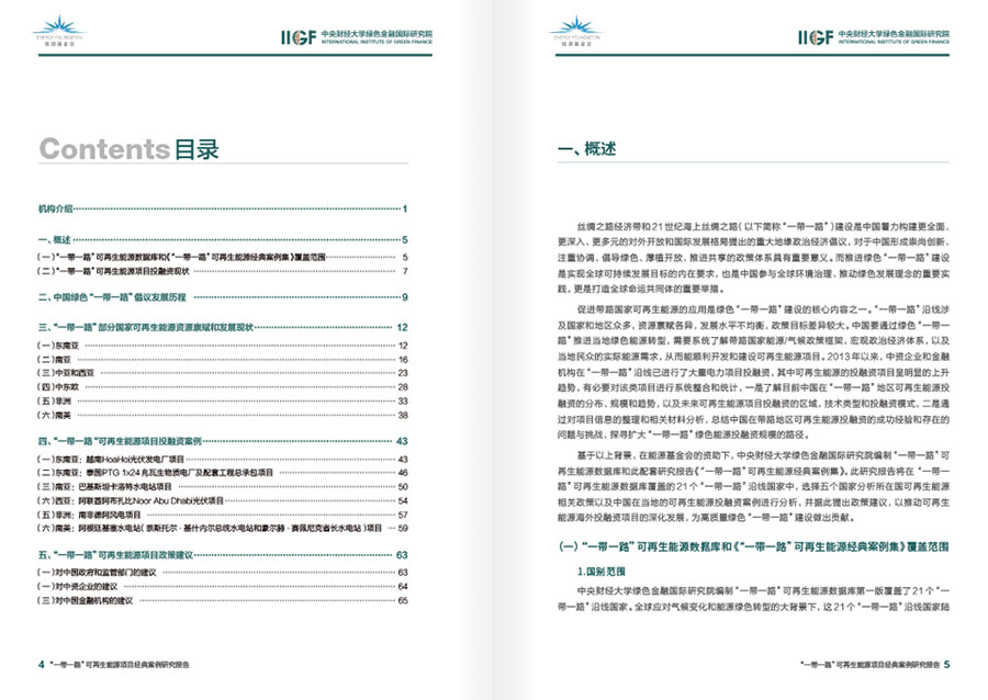 “—带一路”可再生能源项目经典案例年报设计案例